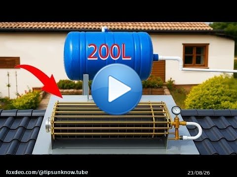 Un plombier de 60 ans m'a appris &ccedil;a&nbsp;! Comment obtenir de l'eau chaude gratuite avec un r&eacute;servoir ble