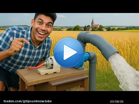 Pourquoi ne l'ai-je pas su plus t&ocirc;t&nbsp;! Pompe &agrave; eau DIY gratuite toute l'ann&eacute;e avec tuyau en PVC recyc