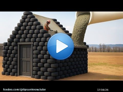 Peu de gens connaissent ce secret ! Recycler les vieux pneus, le ciment et les palettes.