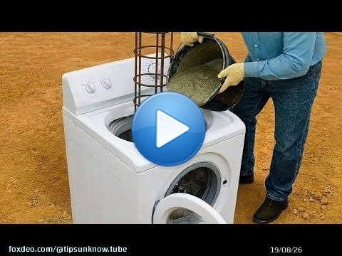 Invention géniale d'un plombier de 60 ans : recyclage gratuit des vieilles machines à laver, un indi