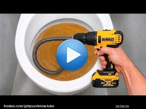 De nombreux plombiers sont devenus extrêmement célèbres grâce à ces secrets ! 9 conseils de réparati