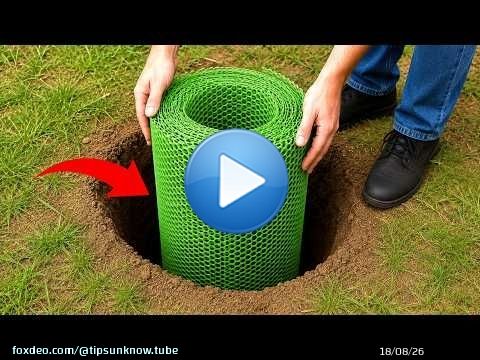 Invention géniale d'un plombier de 60 ans ! Idées de recyclage gratuites pour les treillis plastique