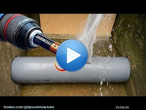 Les inventions incroyables d'un plombier de 60 ans ! Les meilleurs conseils de réparation gratuits d