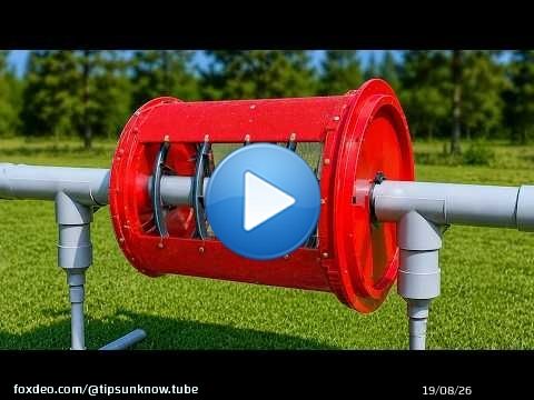 Amazing inventions from a 60-year-old plumber! Free recycling ideas from plastic buckets & PVC pipes