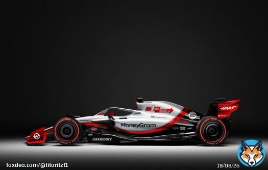 Pues aqu&iacute; ten&eacute;is el HAAS VF-23   Todav&iacute;a quedan un par de horas para que se anuncie oficialmente pero aqu&iacute; ten&eacute;is el Pr&oacute;ximo HAAS!!!   #F1 #HaasF1