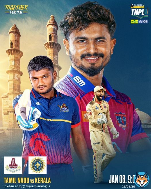 Match Day | Vijay Hazare Trophy 2025–26 Final round action as the boys take on Kerala, ready to give it their all. #TogetherForTN #TNPL #VHT #NammaOoruNammaGethu