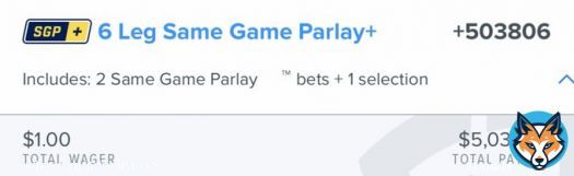 It's a bit lower odds than usual, but definitely still an absolute lottery ticket...  3 Games 6 Players 6 Props  I'll be posting it on here in 15 minutes, so be sure to check back #GamblingTwitter!