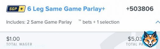 It's a bit lower odds than usual, but definitely still an absolute lottery ticket...  3 Games 6 Players 6 Props  I'll be posting it on here in 15 minutes, so be sure to check back #GamblingTwitter!