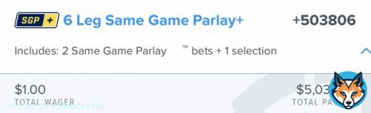 It's a bit lower odds than usual, but definitely still an absolute lottery ticket...  3 Games 6 Players 6 Props  I'll be posting it on here in 15 minutes, so be sure to check back #GamblingTwitter!