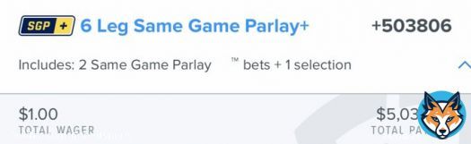 It's a bit lower odds than usual, but definitely still an absolute lottery ticket...  3 Games 6 Players 6 Props  I'll be posting it on here in 15 minutes, so be sure to check back #GamblingTwitter!