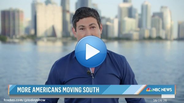 More and more Americans are choosing to leave expensive cities and are heading to Miami, Austin and other southern cities in droves for their favorable weather and lower cost of living.    @SamBrockNBC reports on the trend.