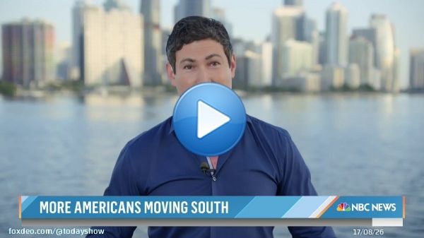 More and more Americans are choosing to leave expensive cities and are heading to Miami, Austin and other southern cities in droves for their favorable weather and lower cost of living.    @SamBrockNBC reports on the trend.