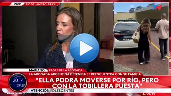 AHORA | Habla la abogada argentina acusada de racismo en Brasil: 'Hay una campaña en mi contra, no hay objetividad. Estoy en peligro, muy expuesta'