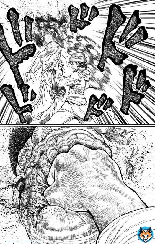 Ging brutalizes Usamen (Hunter x Hunter chapter 343)