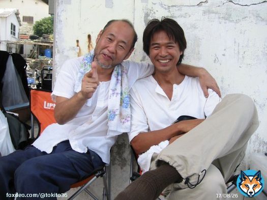 #Drコトー診療所 (2003年)の与那国島ロケ現場オフショット@久部良　オレはだいぶ老けたけど、泉谷さんが現在とほとんど変わらない！  フジテレビ系列各局で再放送中 TVer・FOD・GYAO! でも配信中  映画「Dr.コトー診療所」12月16日（金）公開   #泉谷しげる #時任三郎