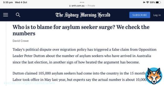 Dutton claimed today that 105,000 asylum seekers have entered the country since Labor won power, when in fact there are 105,000 asylum seekers IN Australia, 95,000 of which entered while he was in charge of the portfolio. Wonder if #abcnews or #abc730 might give this a run.