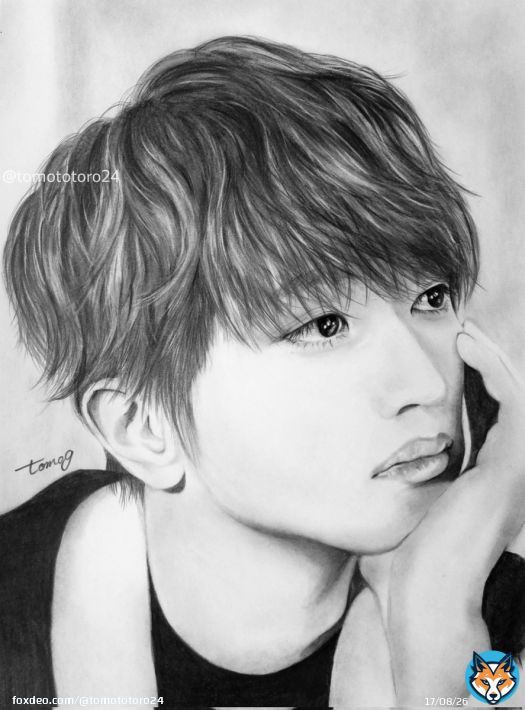 Happy24day \ud83c\udfaa \ud83c\udfa1 #24day #Nissy #Trippin #HOCUSPOCUS3 #イノアカラー #鉛筆画 #pencildrawing #Nissyfanart