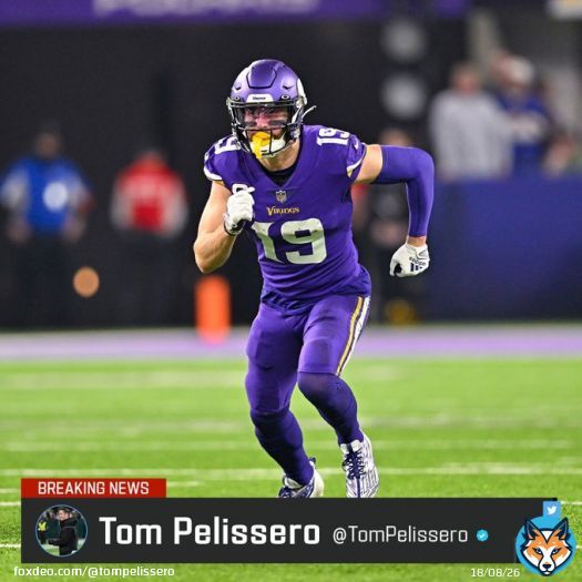 The #Vikings are releasing two-time Pro Bowl WR Adam Thielen today, per sources.  A onetime undrafted free agent from Minnesota State who went on to catch 55 touchdown passes for his hometown team, Thielen has plenty left in the tank at age 32 and wants to land with a contender.