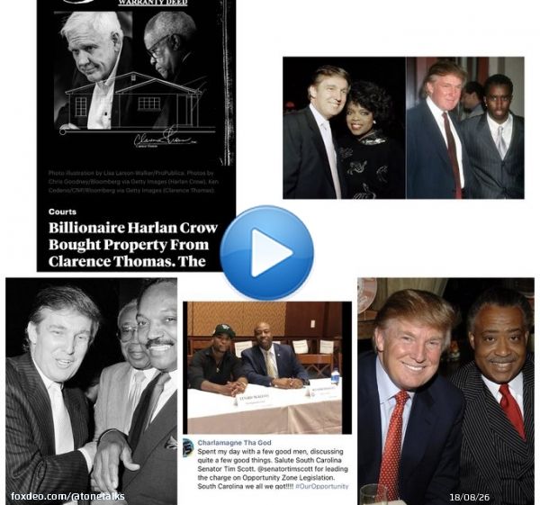Tune in Tuesday 630 pm est &ldquo;From Supreme Court Justice Clarence Thomas and Beyond how Black American elite partner with the far right for business from Thomas to Charlamagne to Oprah & Diddy&rdquo; Call in number 310 388-3499 - Watch Here: