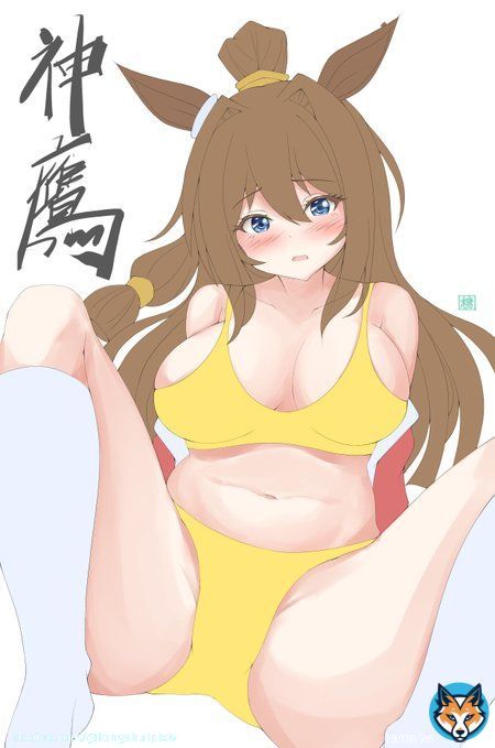 [My Artwork] El Condor Pasa in track suit #エルコンドルパサー #ウマ娘 #陸上部 #ElCondorPasa #Umamusume
