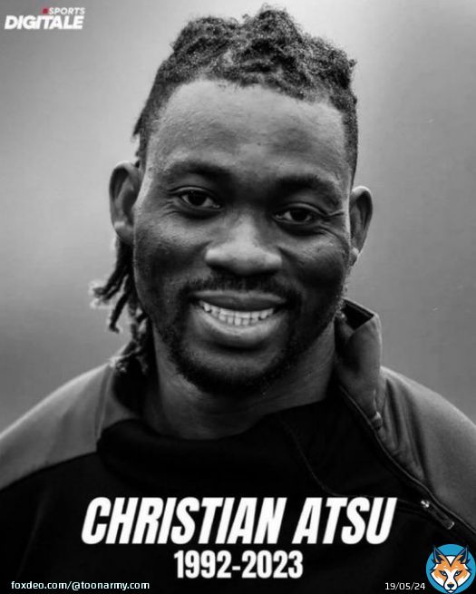 Tragic news to wake up to this morning. Deepest condolences to his family, friends & everybody else affected by the earthquake in Turkey.   Rest In Peace Christian Atsu  #NUFC