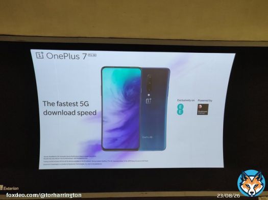 The Speed You Need, spotted on the underground #oneplus7series #OnePlus7Pro #5G #neversettle