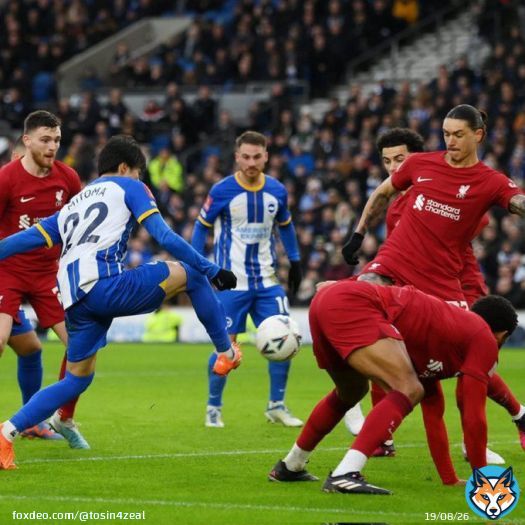 Mitoma is very disrespectful. Like what's this?...  #brightonvsliverpool