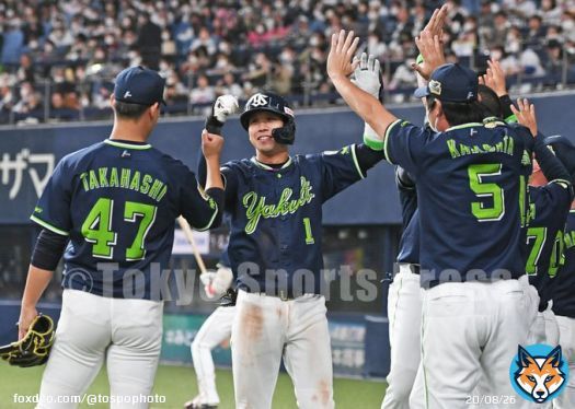 【日本シリーズ】 １０月２５日　 #日本シリーズ #ヤクルトスワローズ #swallows  5回　#山田哲人 先制３ランHR　 #東スポ
