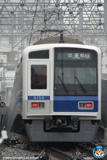 今日の6158F入線をもって東急新横浜線に五直の10両が全て乗り入れたことに あと3102Fは紙でした