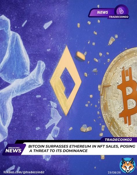 Crypto News Today Trade Coin D2 05/28/23 $BTC 27092 / $ETH 1847 Bitcoin Surpasses Ethereum in NFT Sales, Posing a Threat to Its Dominance #CryptoNews #Crypto #CryptoUpdate
