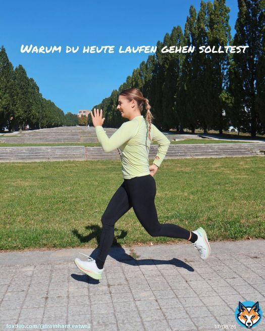 Du hast keine Lust Laufen zu gehen? Hier sind gute Gründe es trotzdem zu tun ????\ud83d\ude4c\ud83c\udffb\u25b6\ufe0f Schützt das Herz-Kreislauf-System \u25b6\ufe0f Stärkt das Immunsystem\u25b6\ufe0f Senkt das Risiko, an Osteoporose zurose zu erkranken\u25b6\ufe0fLaufen fördert das Gehirn und dient zur Vorbeugung von Demenz\u25b6\ufe0f Laufen fördert die Produktion des Anti-Stresshormons DHEAWenn du jetzt noch nicht überzeugt bist, dann mach trotzdem deine Lieblingsplaylist oder Podcast an & los geht’s ♥️#laufen #laufliebe #runninggirl #runnersofinstagram