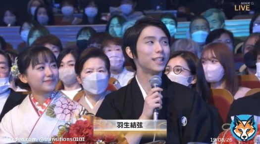 Honestly, Yuzuru is one of the best Kohaku guests they could have invited.  Besides being a national hero, he also genuinely loves music and vibes along with the performances. He looked slightly teary after the Back Number performance.