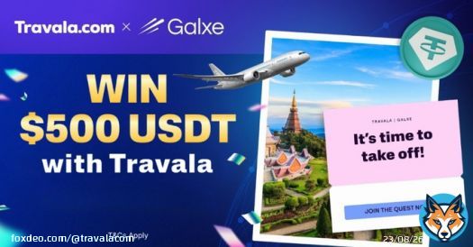 Ready for takeoff? Join our NEW Quest and WIN $500 USDT!    Complete simple tasks  Climb the leaderboard  Earn your share of the rewards!   Join now  $500 USDTFrom galxe.com