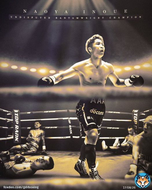 A path of destruction in his wake  @NaoyaInoue_410