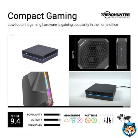 Experience the growing popularity of low-footprint gaming hardware, ideal for home office setups. Compact, energy-efficient, and space-saving, these gaming computers offer comparable performance to their full-size counterparts. Learn more: