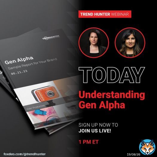 Join us today at 1 PM ET for an enlightening webinar on Understanding Gen Alpha: Decoding the Future of the Digital Generation!  Register now:  #createthefuture #webinar #genalphawebinar #digitalgeneration #futuredecoded