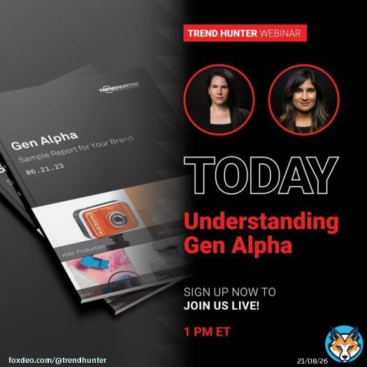 Join us today at 1 PM ET for an enlightening webinar on Understanding Gen Alpha: Decoding the Future of the Digital Generation!  Register now:  #createthefuture #webinar #genalphawebinar #digitalgeneration #futuredecoded