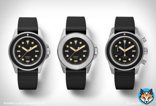 Now Trending: Blacked-Out Venice-Inspired Timepieces  #Fashion