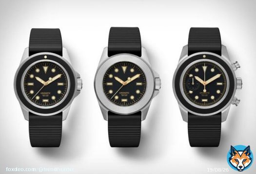 Now Trending: Blacked-Out Venice-Inspired Timepieces  #Fashion