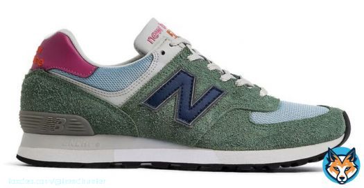 Now Trending: Speckled Earthy Tonal Sneakers - New Balance Unveils a Stone Blue Colorway of the 576  #Fashion