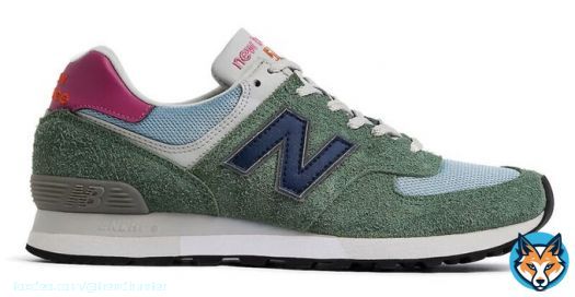 Now Trending: Speckled Earthy Tonal Sneakers - New Balance Unveils a Stone Blue Colorway of the 576  #Fashion