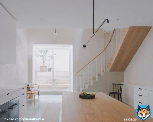 Now Trending: Dramatic Oak Mews Homes  #ArtDesign