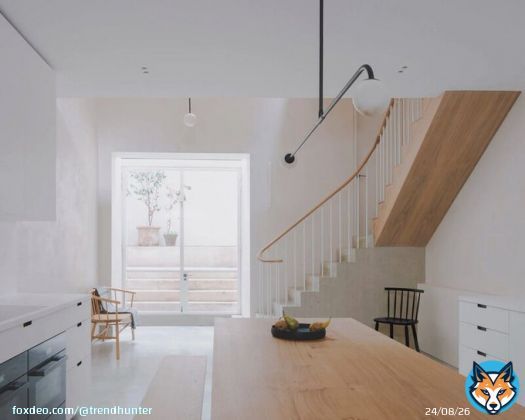 Now Trending: Dramatic Oak Mews Homes  #ArtDesign