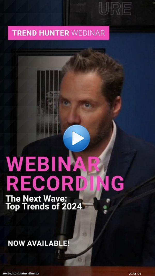 Don't miss the opportunity to watch the recording of our recent webinar, 'The Next Wave: Unveiling Top Trends.' Join Armida Ascano and Jeremy Gutsche as they take a plunge into the significant trends that will shape 2024. Watch now: