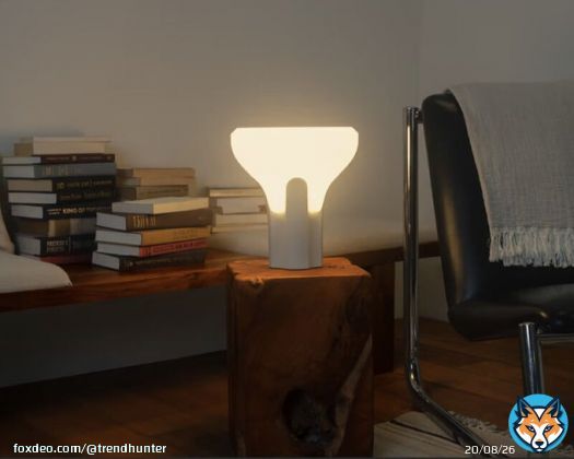 Now Trending: Plant-Based Table Lamps - Craighill and Gantri Release a Minimalist Plant-Based Lamp  #Eco