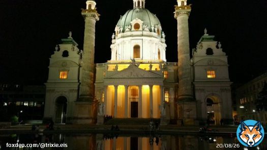 Beautiful Vienna at night ...  #CityofVienna #visitVienna #Viennabynight