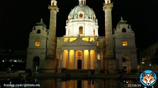 Beautiful Vienna at night ...  #CityofVienna #visitVienna #Viennabynight