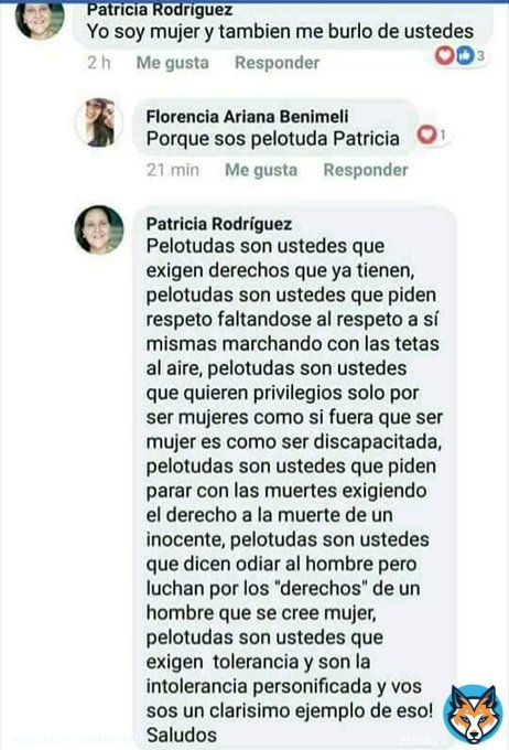 Cerrada de orto nivel Dios! #Feminazis #feminismo #metoo #MiraComosNosPonemos