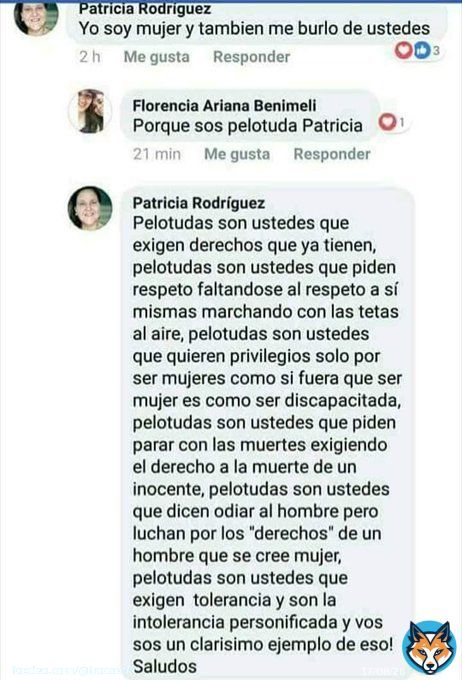 Cerrada de orto nivel Dios! #Feminazis #feminismo #metoo #MiraComosNosPonemos
