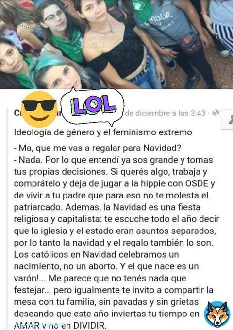 Cerrada de orto nivel Dios segunda parte. Respuesta de una madre a su hija de 16 a&ntilde;os... #Feminazis #Feminismo #metoo #MiraComosNosPonemos